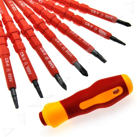 Industrial grade 7Pcs Electric Tools Insulated Electrical Single Head
